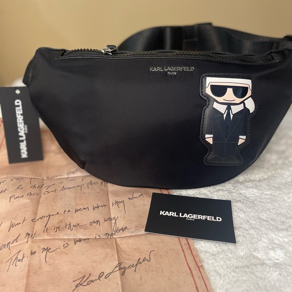 🌻NWT KARL LAGERFELD PARIS amour belt bag - Picture 6 of 12